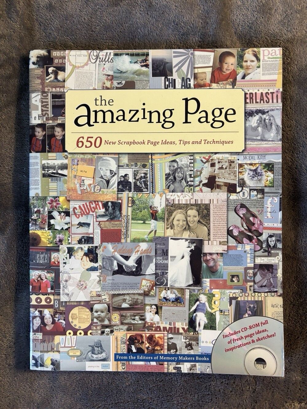 The Amazing Page 650 New Scrapbook Page Ideas, Tips And Techniques